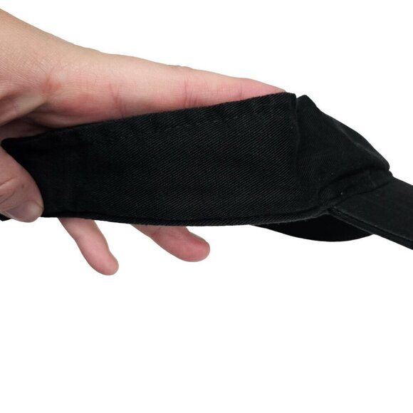 Southern Oregon University SOU The Raisers Sportsman Black Visor Hook Loop Strap - Picture 7 of 9